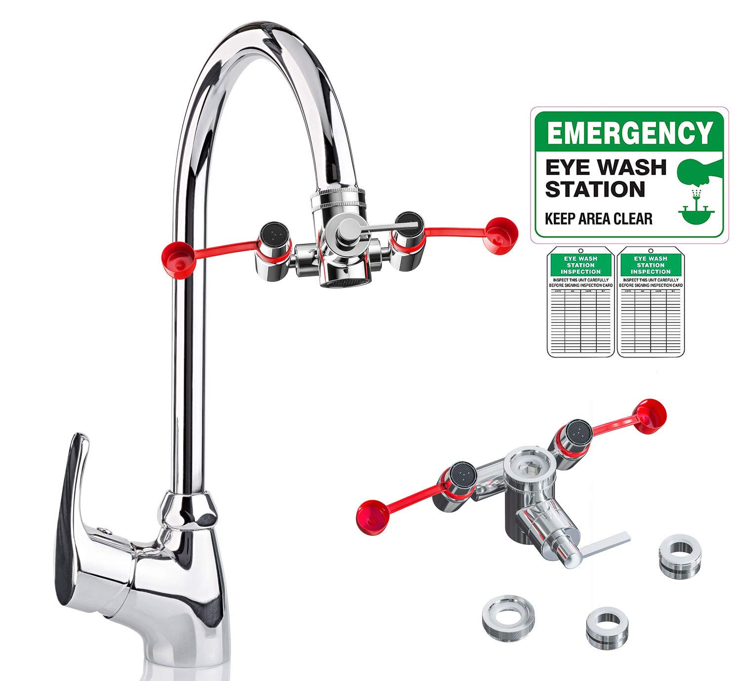 Buy Skywin Eye Wash Kit Faucet ed Emergency Eye Wash Station Sink