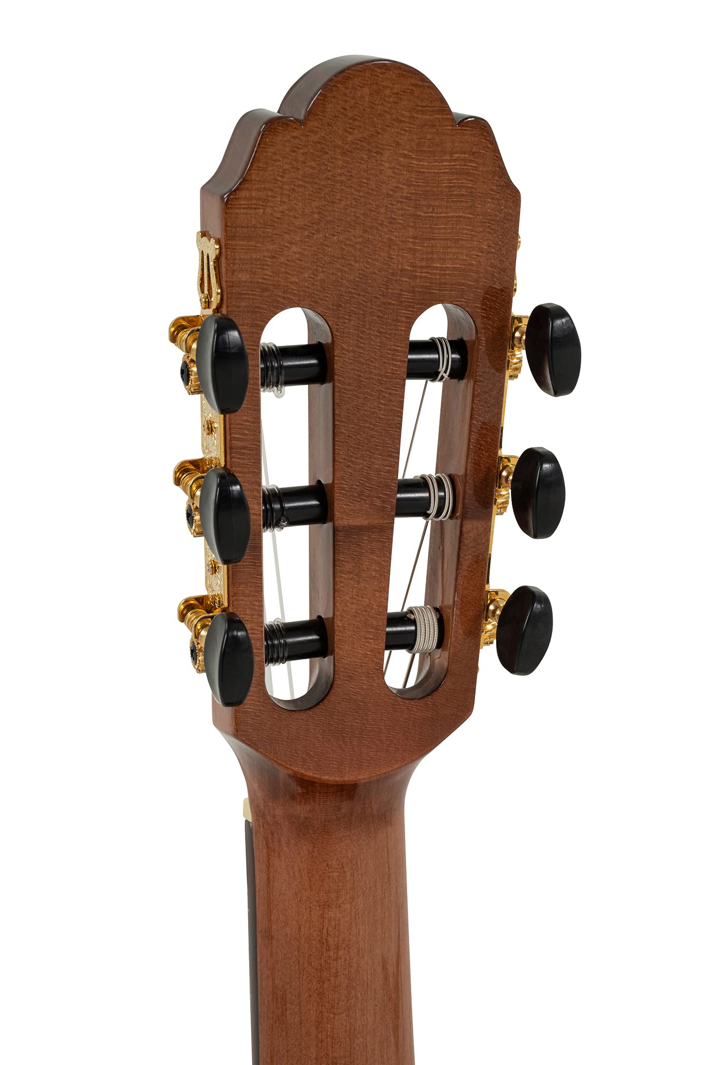 GEWA Guitarra clásica Pro Arte GC 25 A - tamaño 1/4 (aprox. 4-7 años) - Tapa de abeto macizo - Fondo/aros de caoba - Cuerdas Hannabach - Mecánica dorada - Fabricado en Europa
