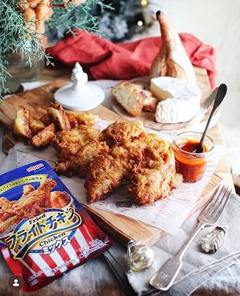 Japanese Karaageko Fried Chicken Mix 80g (Pack of 5), Japanese Karaage Mix Fried Chicken Coating Flour with 11 Spices, MADE IN JAPAN, Limited Stock