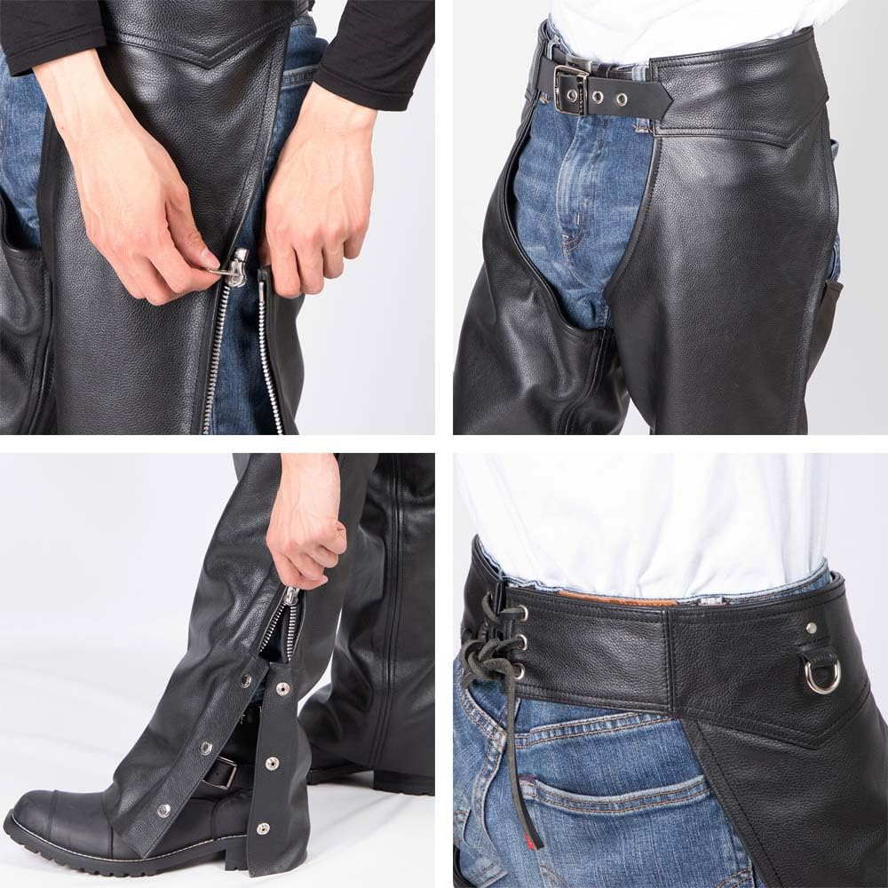 Amazon | DEGNER(デグナー) レザーチャップス COW(ソフト):牛革