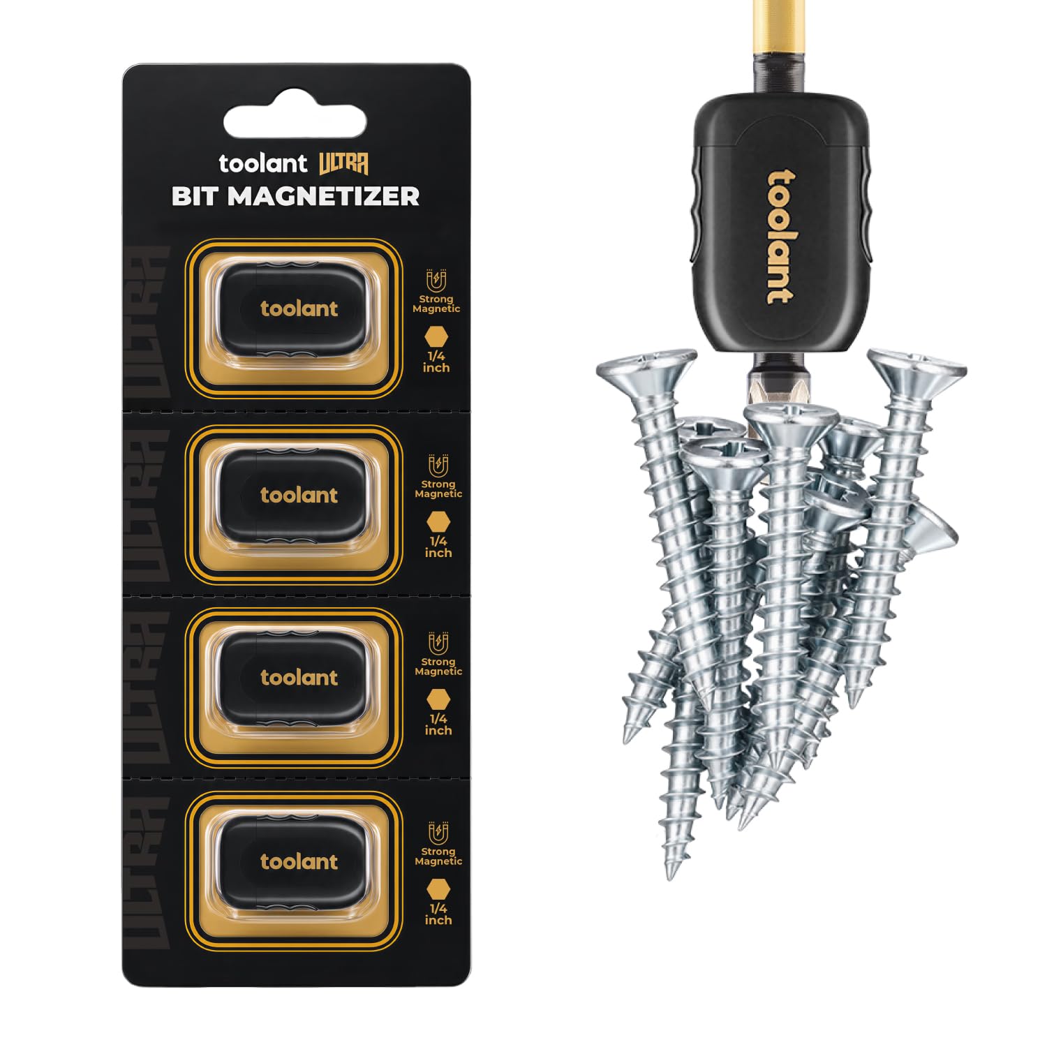 Magnetic Screw Holders - Bit Magnetizer for Drills -6 Magnetic Screw Holders - Bit Magnetizer for Drills -6