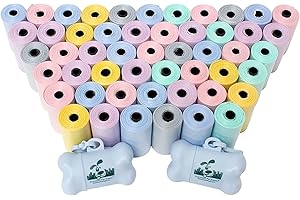 Downtown Pet Supply Poop Bags 1000 Count: Leak-Proof Dog Waste Bags for Hassle-Free Walks