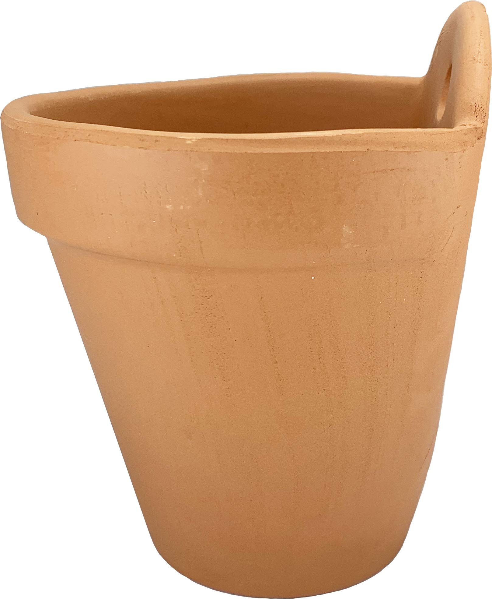 Pack 2 Maceta Colgante Maceta Colgar Pared Barro Natural 18 cms Pack DE 2 Unidades