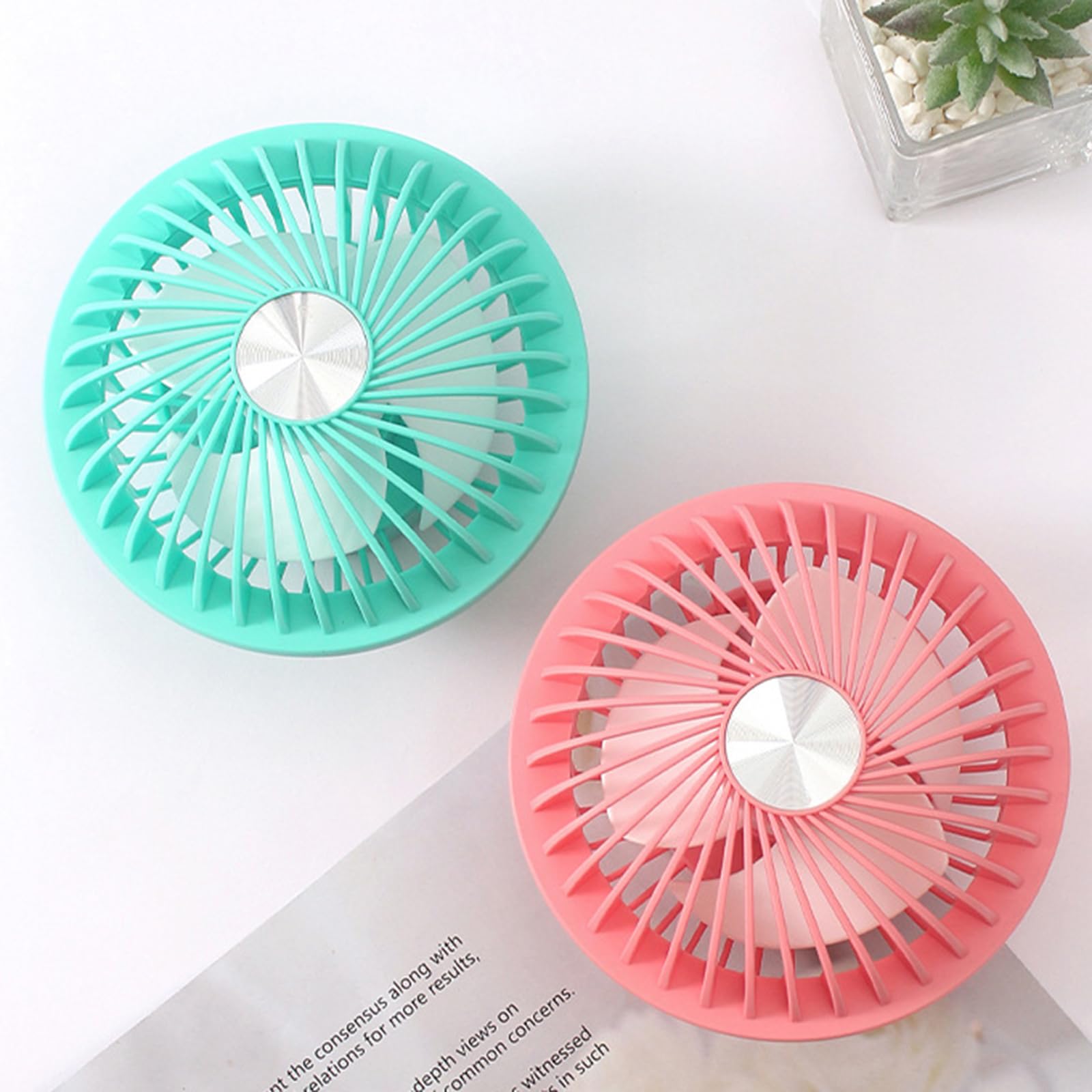 Ventilatore da tavolo USB da tavolo ventilatore da parete regolabile forte silenzioso raffreddamento per camera da letto desktop campeggio e lampada