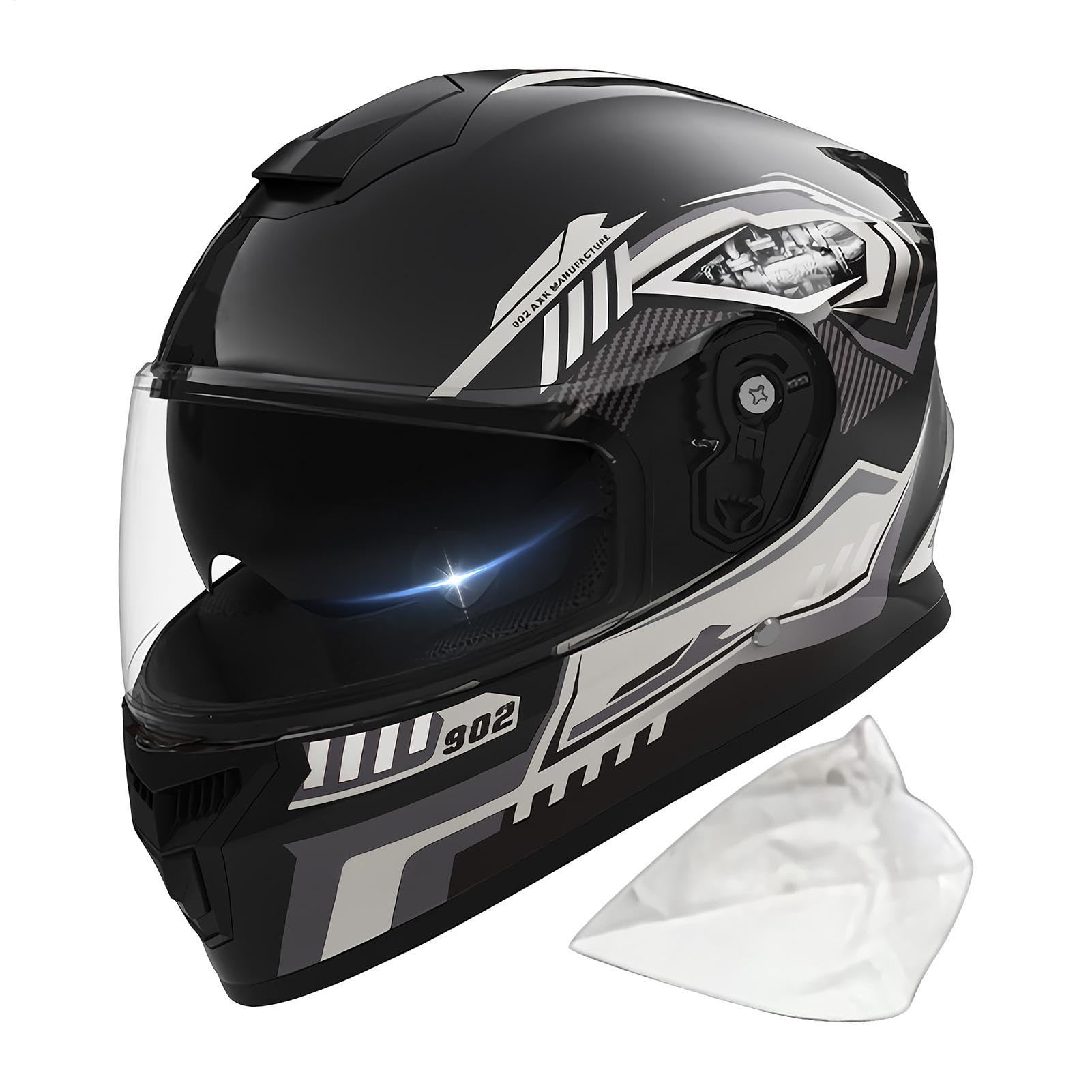 Generisch Motorrad-Integaralhelm Mait Vollvisier Motocross Visiera