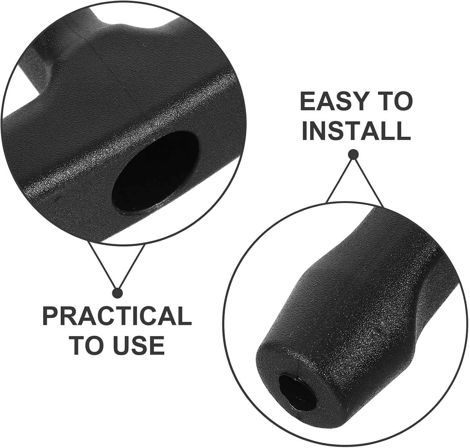 Toyvian 5 Sets Pull Rope Starter Handle for Chainsaw Small Engine