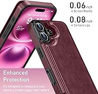 Vista 409 de LETO para iPhone 15 Pro Funda tipo cartera - Tapa tipo folio con patada - Diseños de moda - Tarjetero - Funda protectora para mujeres y niñas - 6.1