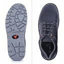 Contablue W202 Safety Shoes for Men | Genuine Leather Steel Toe | Shock Resistant, Chemical & Oil Resistant, Anti-Skid | ISI Marked Work Shoes for Industrial, Construction, Manufacturing & Logistics, (Size 08 INDIA/UK) gallery image
