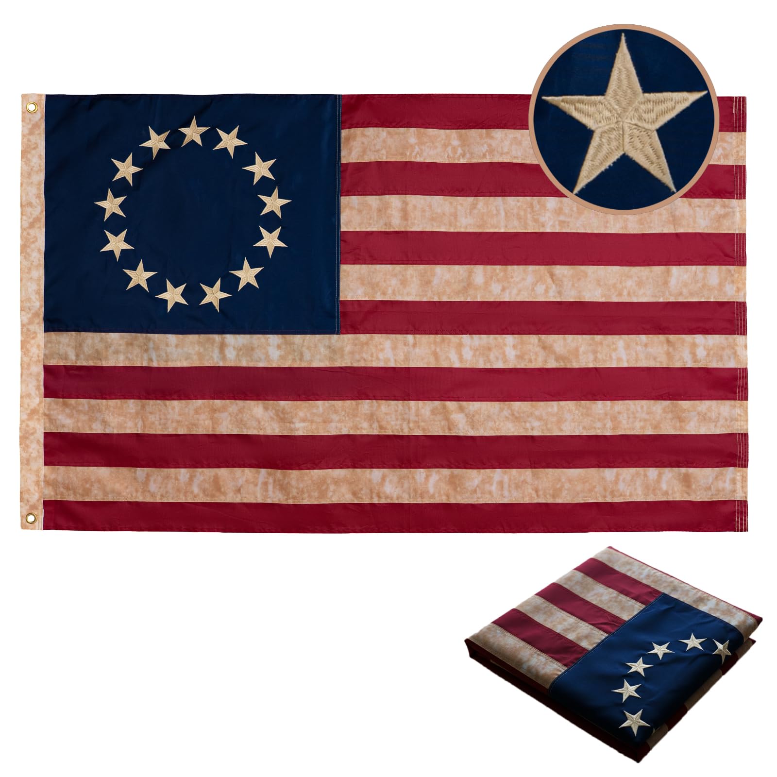 FLAGPARK Vintage Bennington Flag