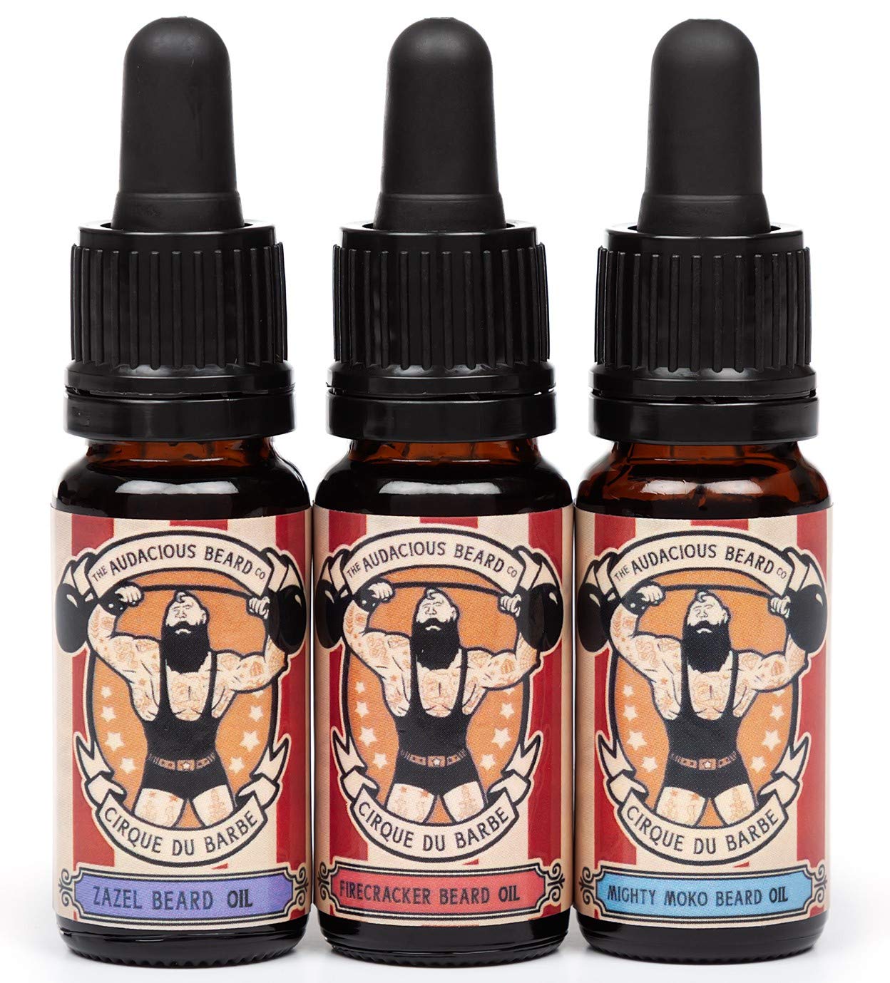 The Audacious Beard CoCirque du Barbe Oil Range -