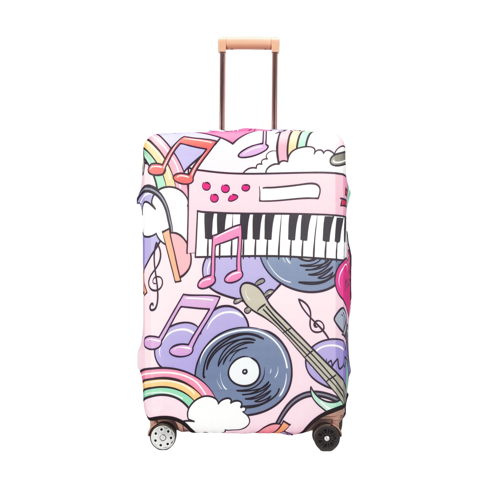 Periea Luggage Covers for Suitcases – Suitcase Cover – Premium Elasticated Material – Small, Medium, Large or Extra Large — view 17