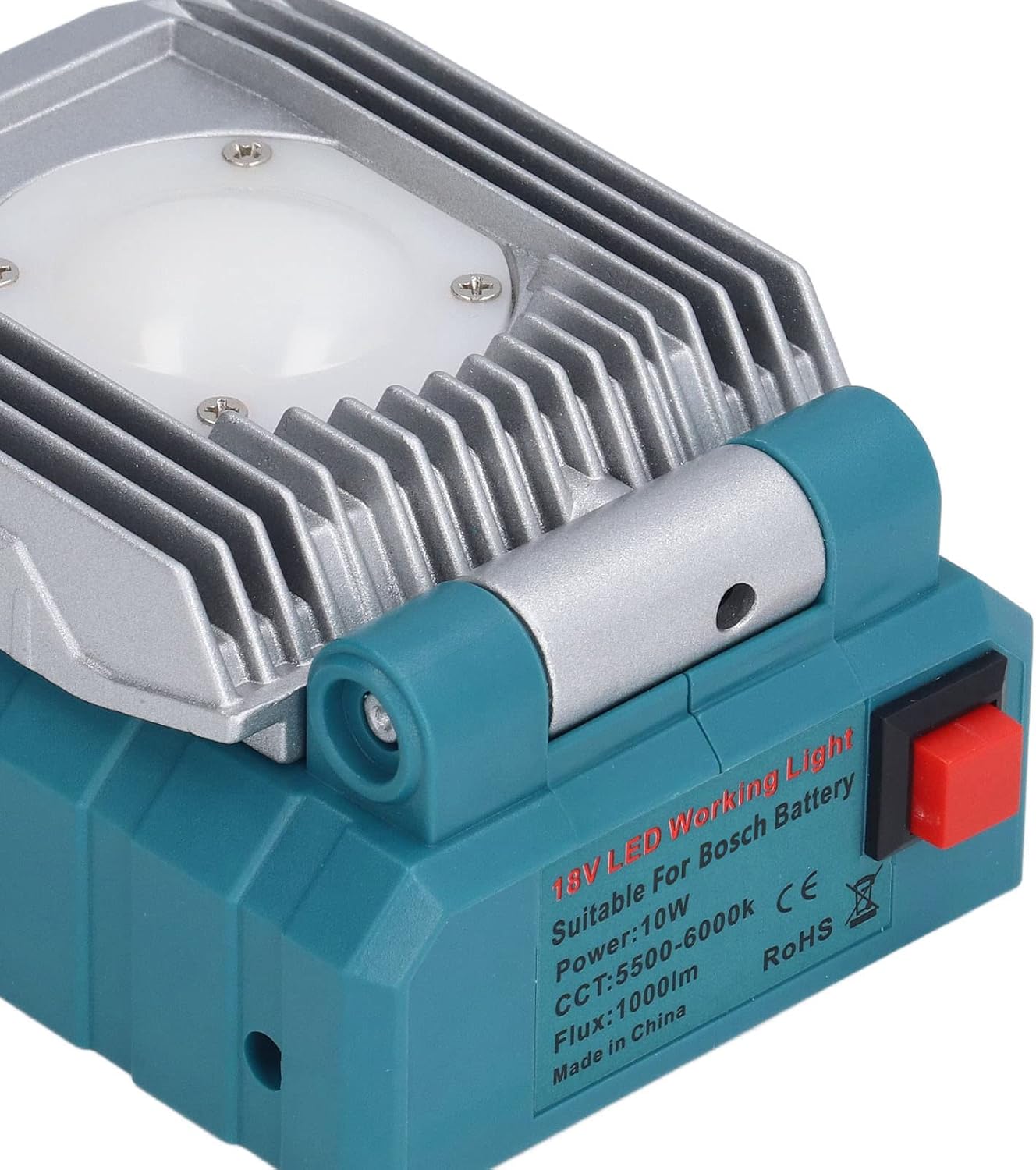 LED Workshop Lighting Lamp Portable 10W Bright Lights for 14.4V 18V Li Ion Battery