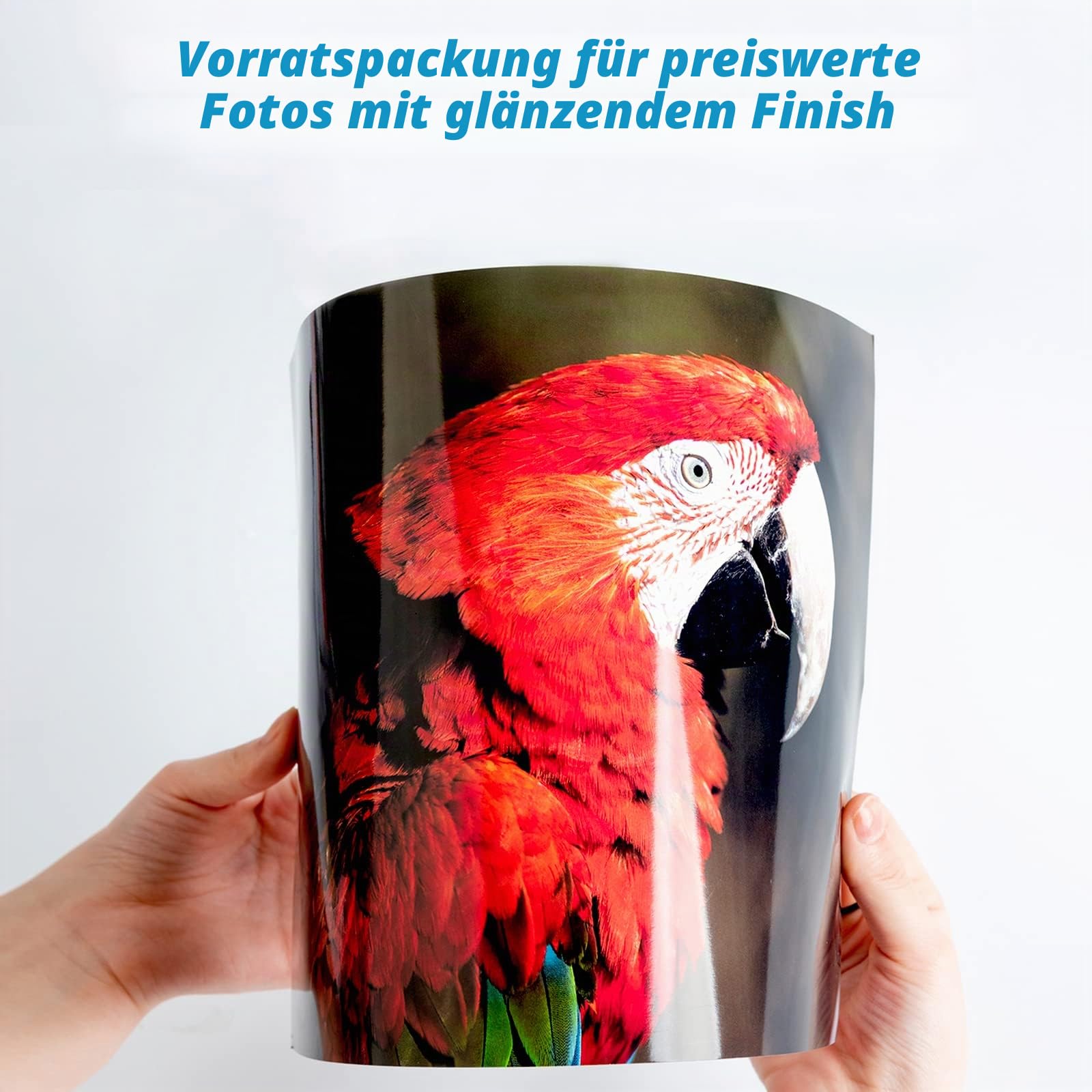 A3 Glänzendes Inkjet Fotopapier, dickes, 260g/m², 60 Blatt, Premium Glänzend, Sofort Trocken, Wasserfest, für Tintenstrahldrucker, Kartendruck, Fotodruck, DIY-Drucke