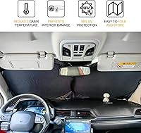 Vista 3 de XHRING Parasol para parabrisas para Honda Civic 2026 2025-2022 Accord 2018-2026 Sedan Hatchback Si Sedan LX EX EXL Sport Hybrid Touring Accesorios