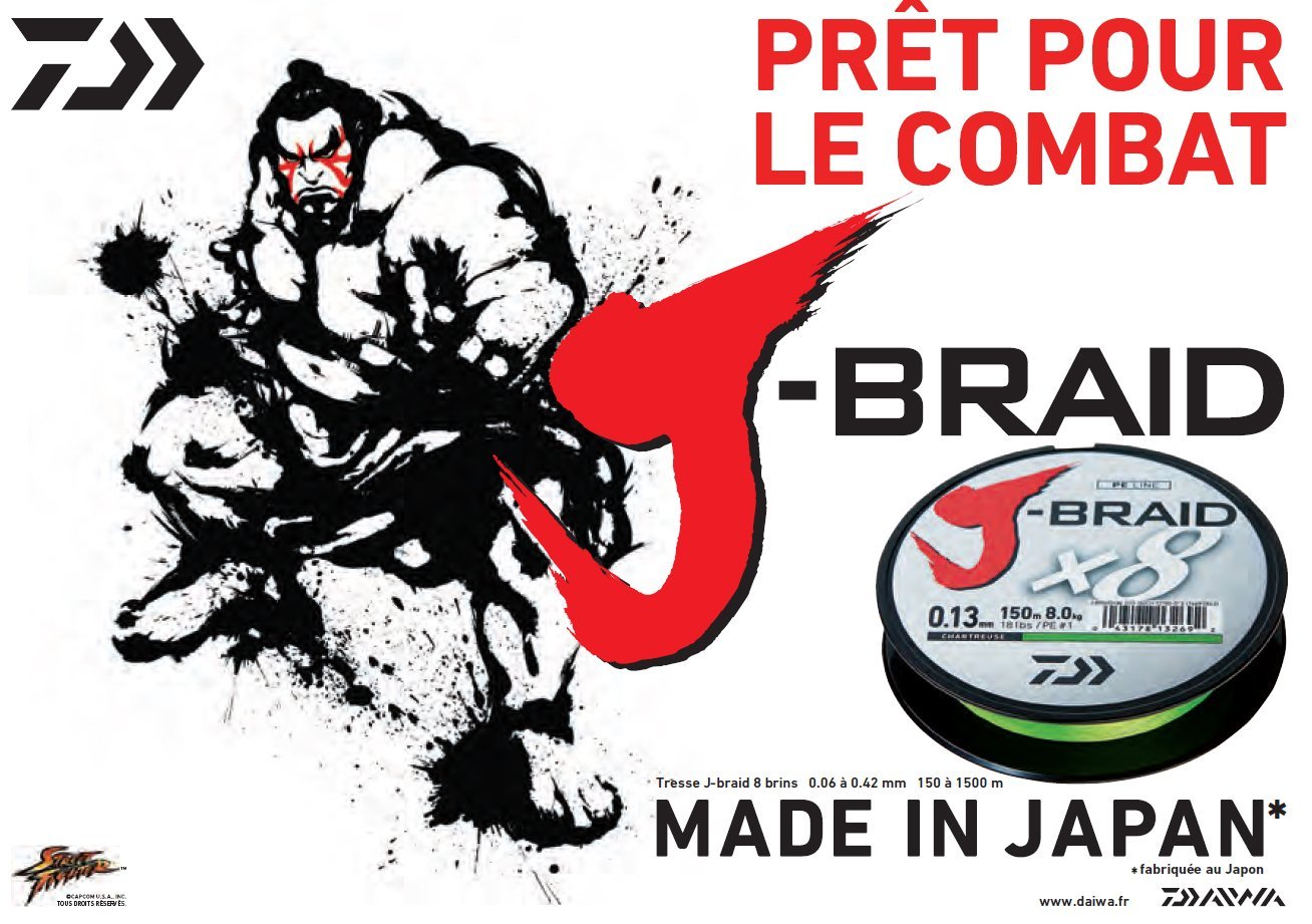 Daiwa J Braid X 8 500 M Verde