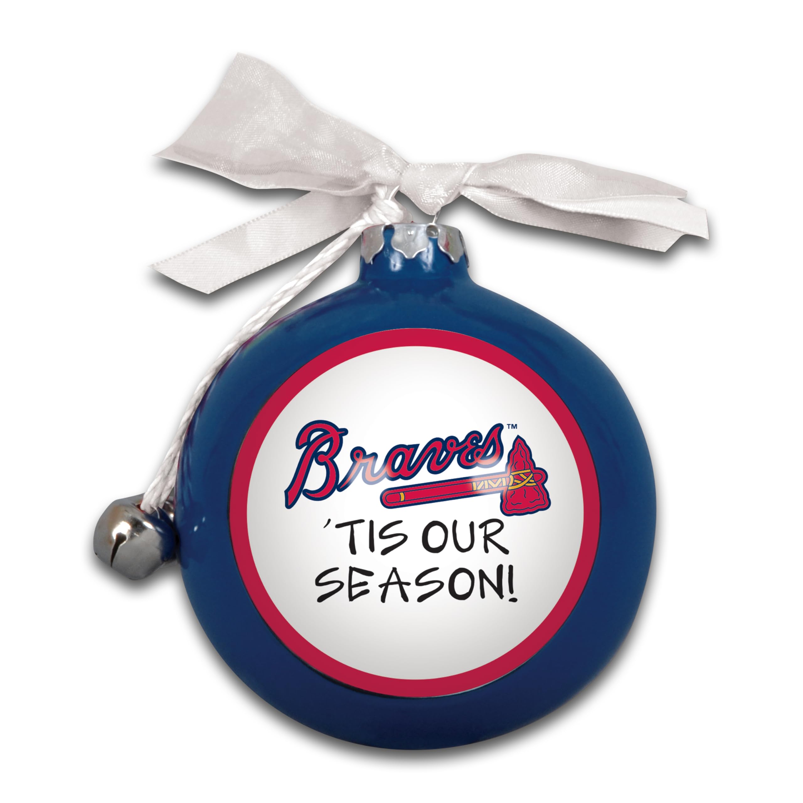 Ornement Braves de 8,9 cm suspendu pour embellir votre sapin de Noël et votre salon