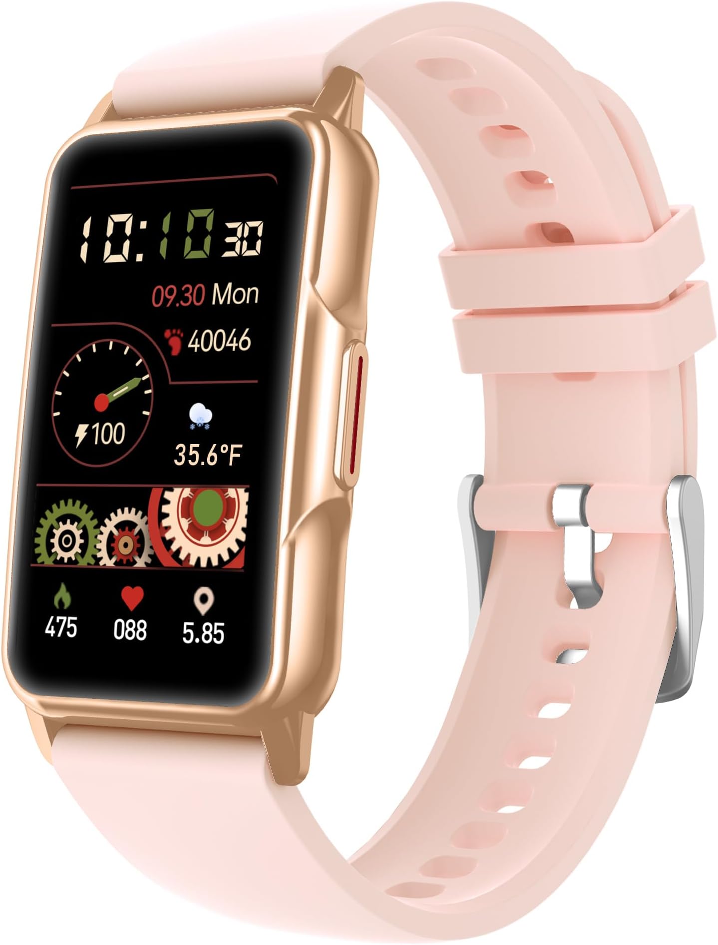 Smart Watch Health Fitness Tracker with 24/7 Heart Rate, Blood Oxygen Blood Pressure Sleep Monitor, 115 Sports Modes, Step Calorie Counter Pedometer IP68 Waterproof for Android and iPhone Women Men