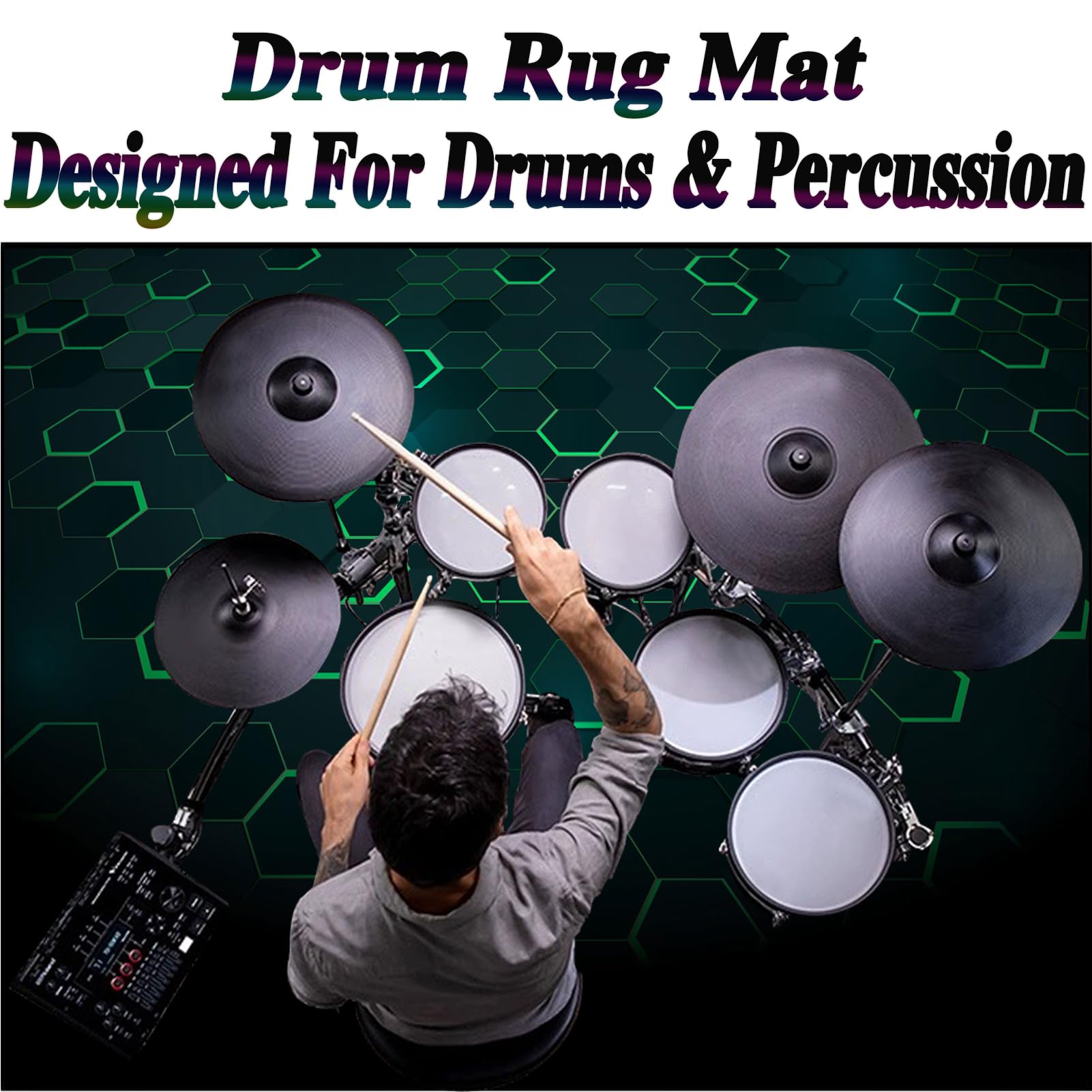 Drumtapijt, drumtapijt, 120 x 80 cm drummat, drumtapijten, geluiddichte Drumtapijt, drumtapijt, 120 x 80 cm drummat, drumtapijten, geluiddichte