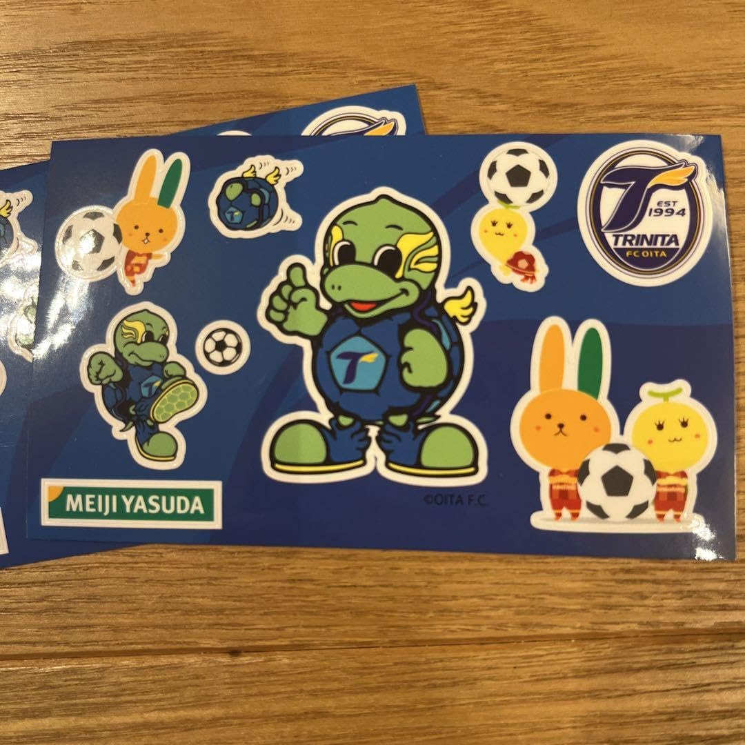 Amazon.co.jp: 明治安田 大分トリニータ ニータン ステッカー