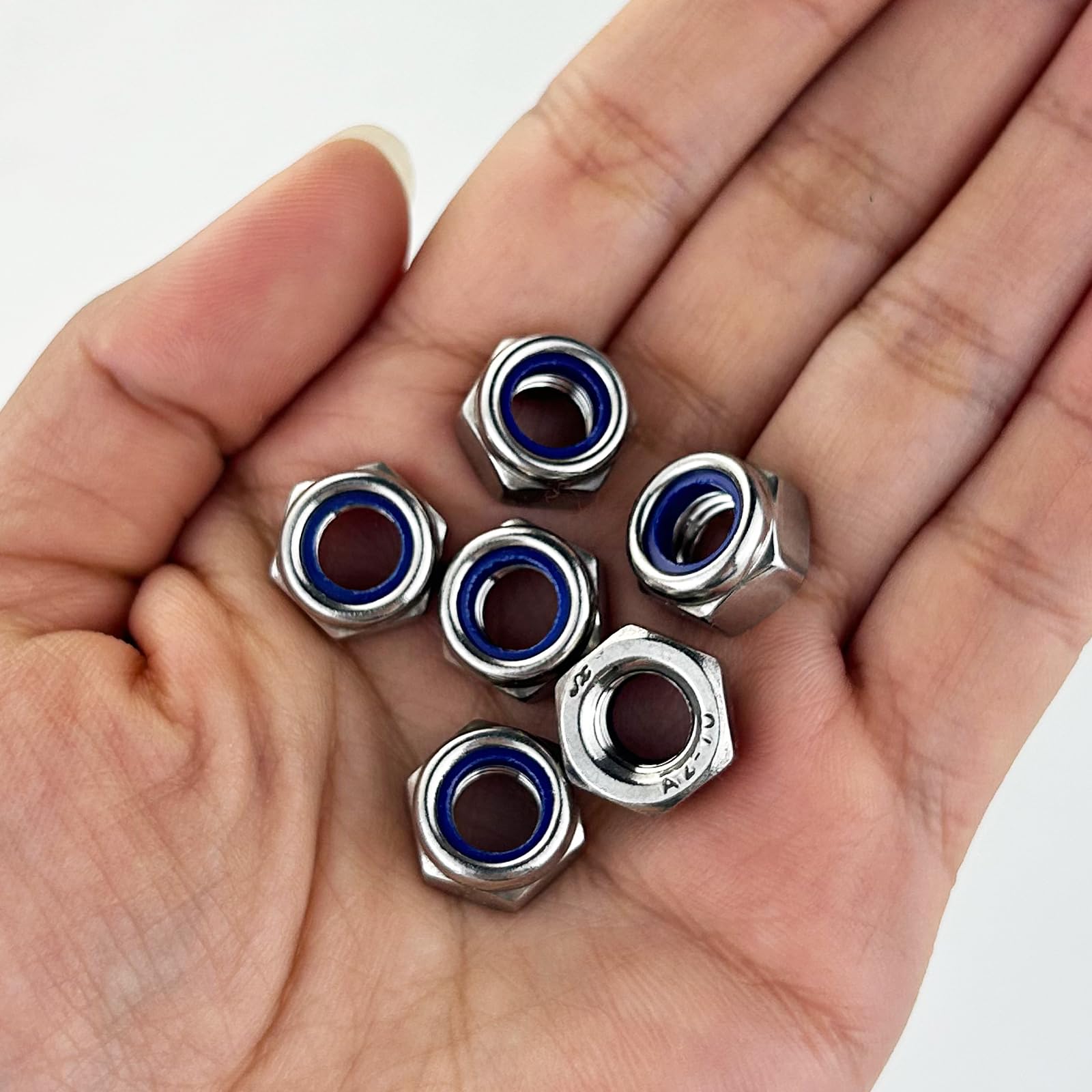 Dado Esagonale M20 Autobloccante DIN 985 In Acciaio Inox A2 (1 - Foto 5