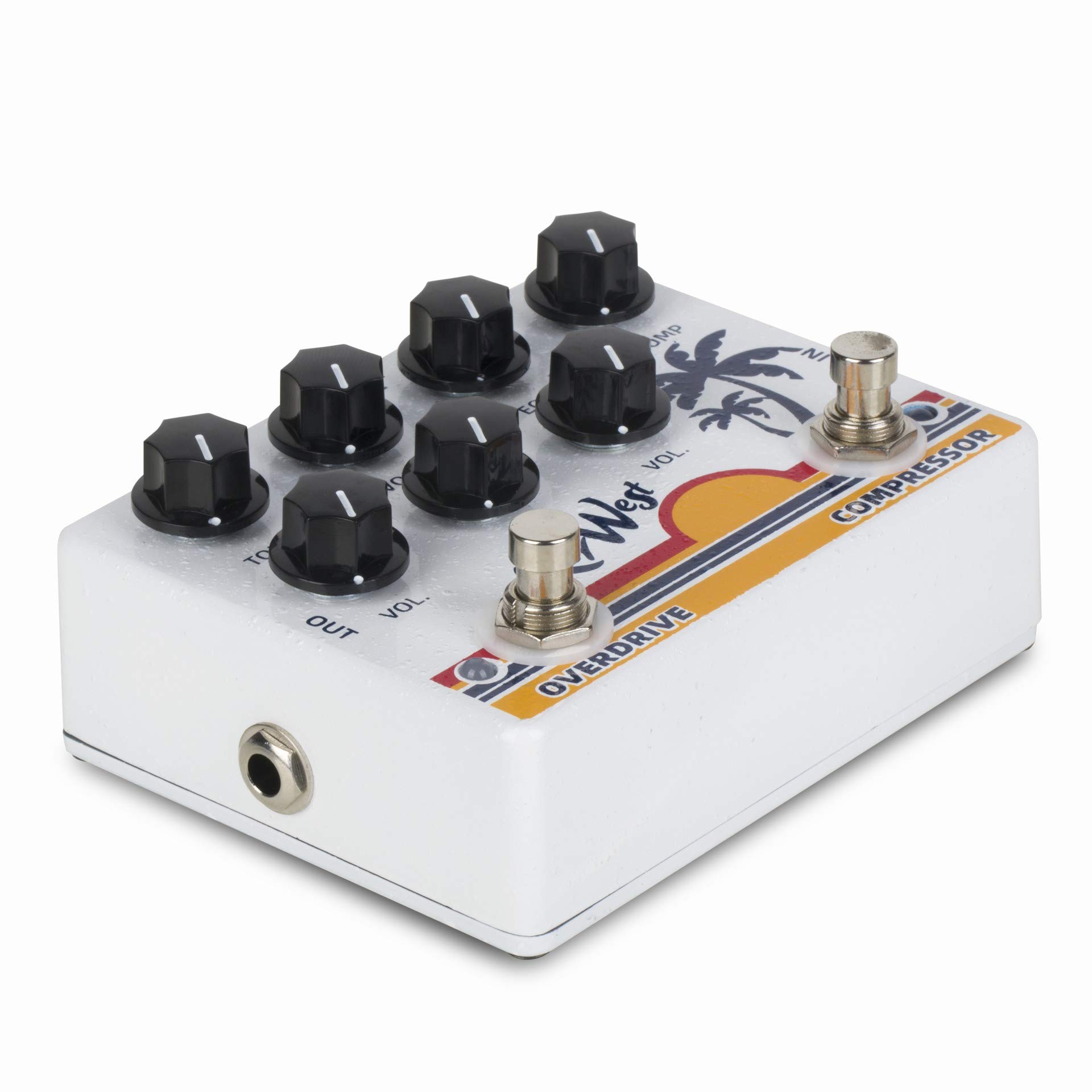 Caline DCP-05 Key West - Compresseur et pédale d'overdrive pour guitare