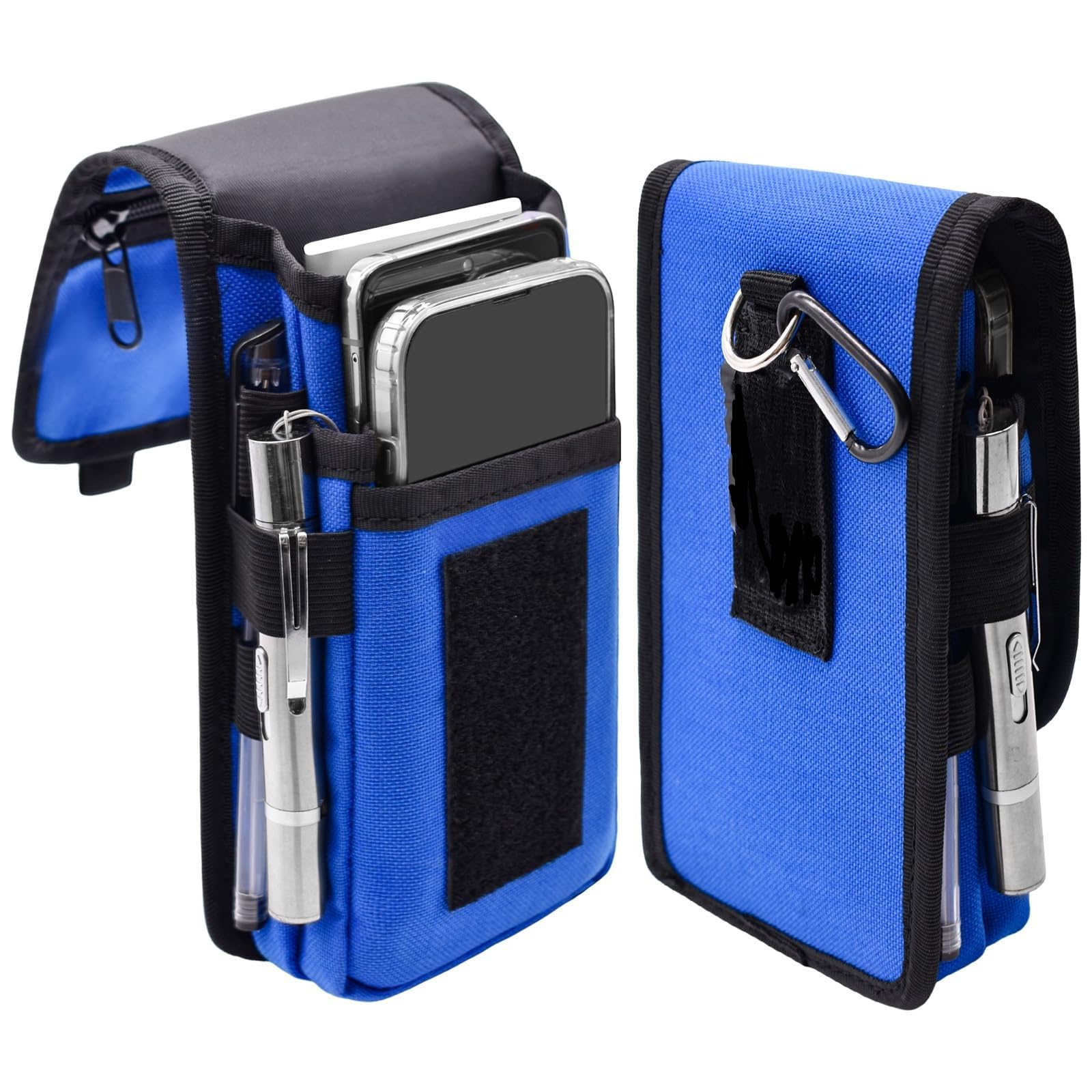 phone case pen holster phone belt pouch large cell phone pouch tactical belt bag mobile phone holder for work gift