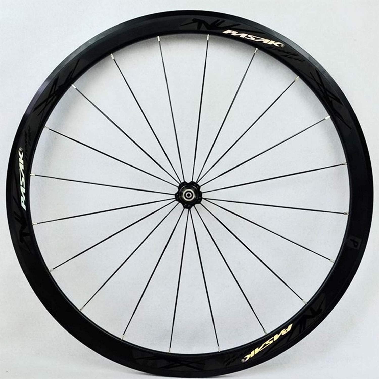 Para kół rowerowych 700C, koła rowerowe z włókna węglowego, płaski wał 40 mm, 4 łożyska, para kół do roweru szosowego z hamulcem udarowym