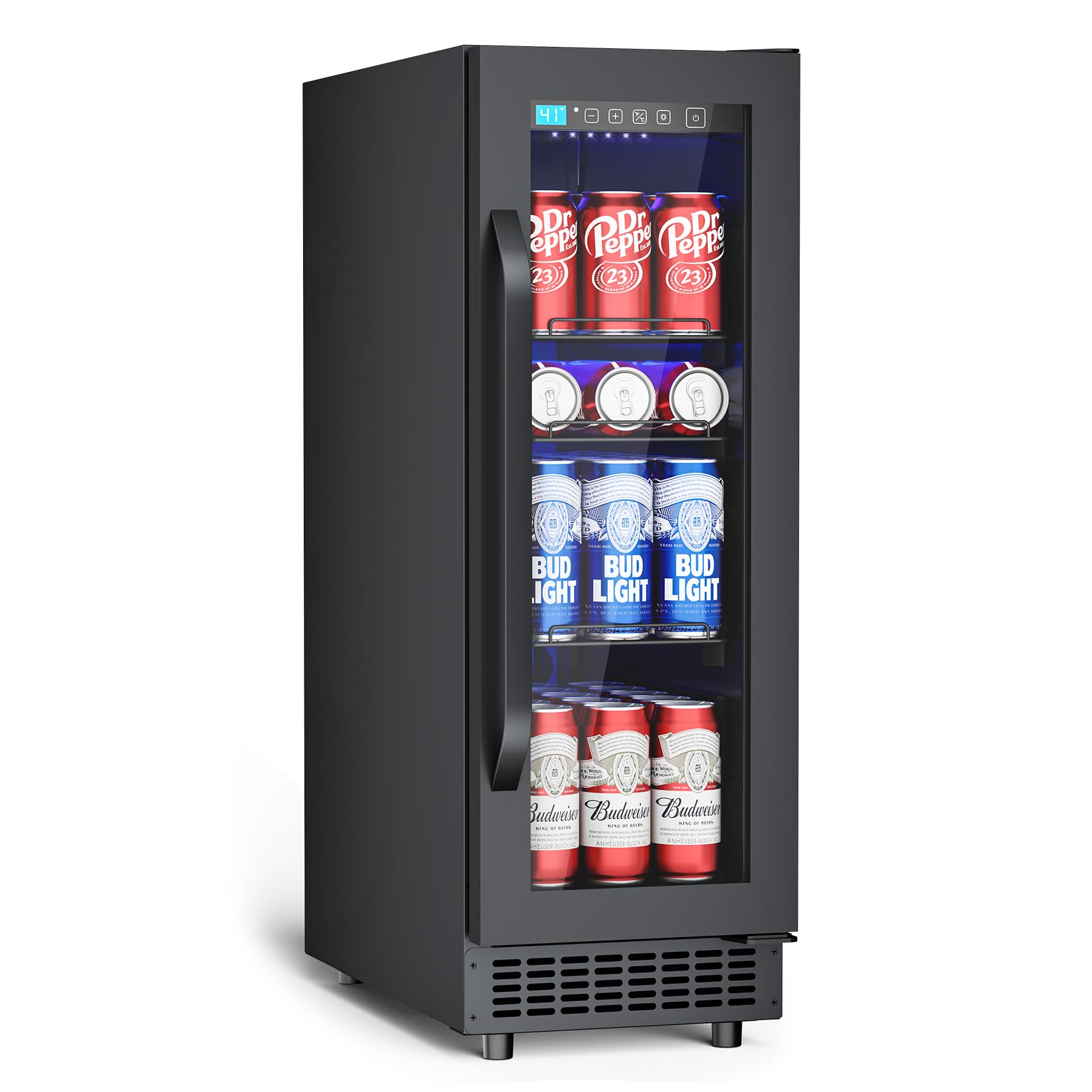 EORICE 2 cu ft Beverage Cooler Black