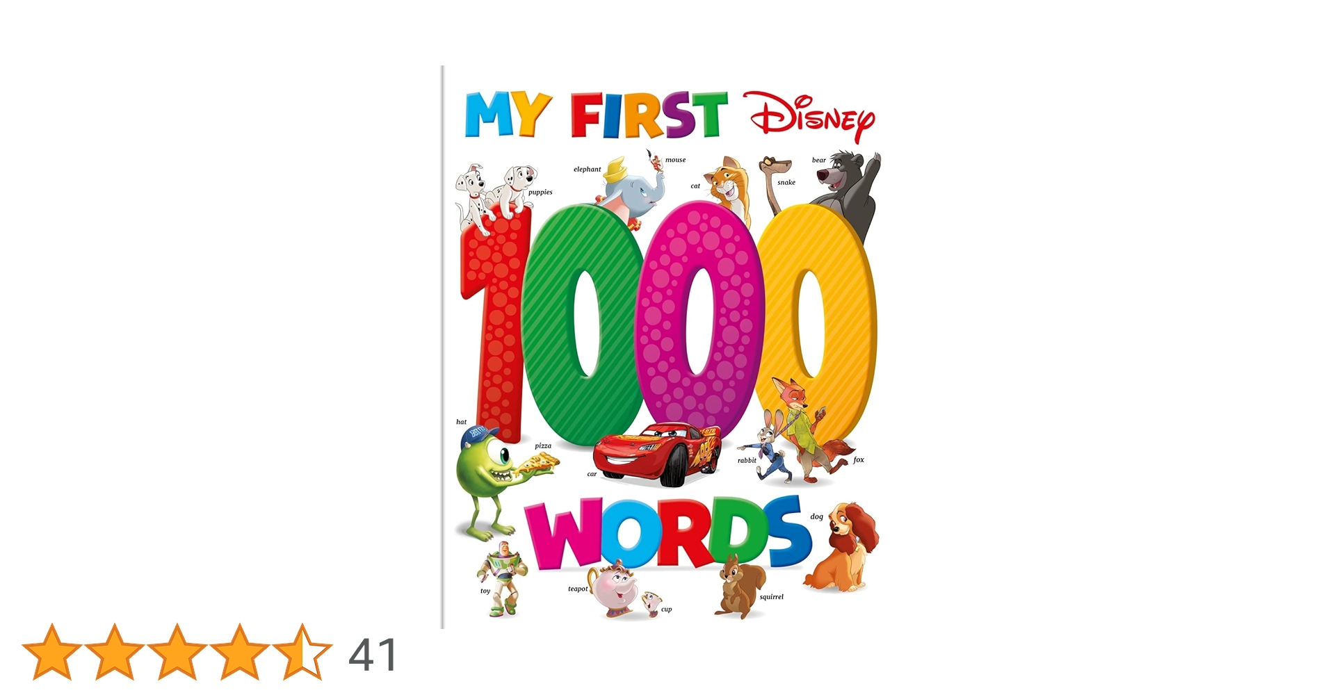 Amazon | My First Disney 1000 Words | Walt Disney | Activity Books