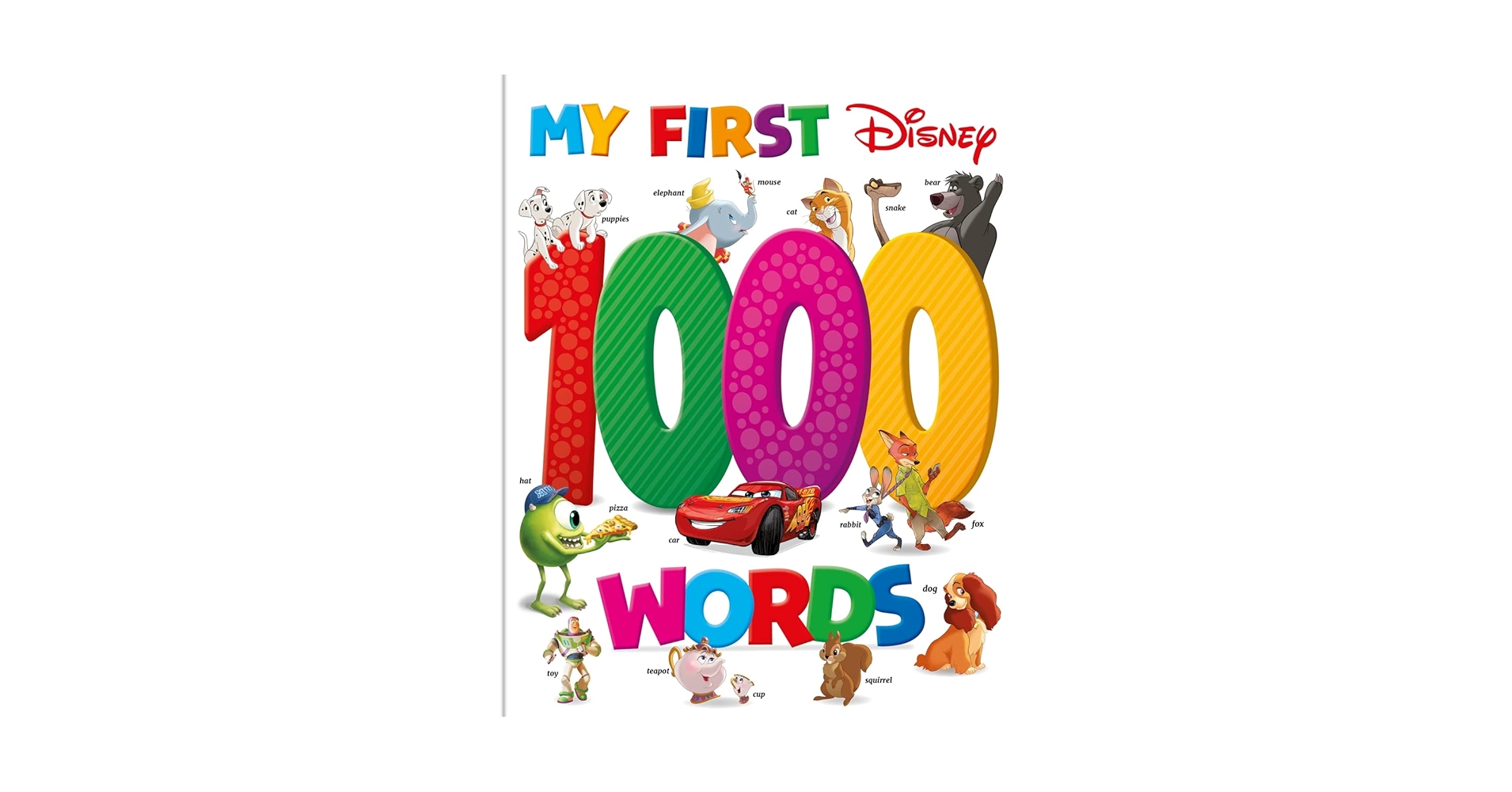 ディズニー　マイファースト1000ワード Disney my first 1000 words book - YouTube