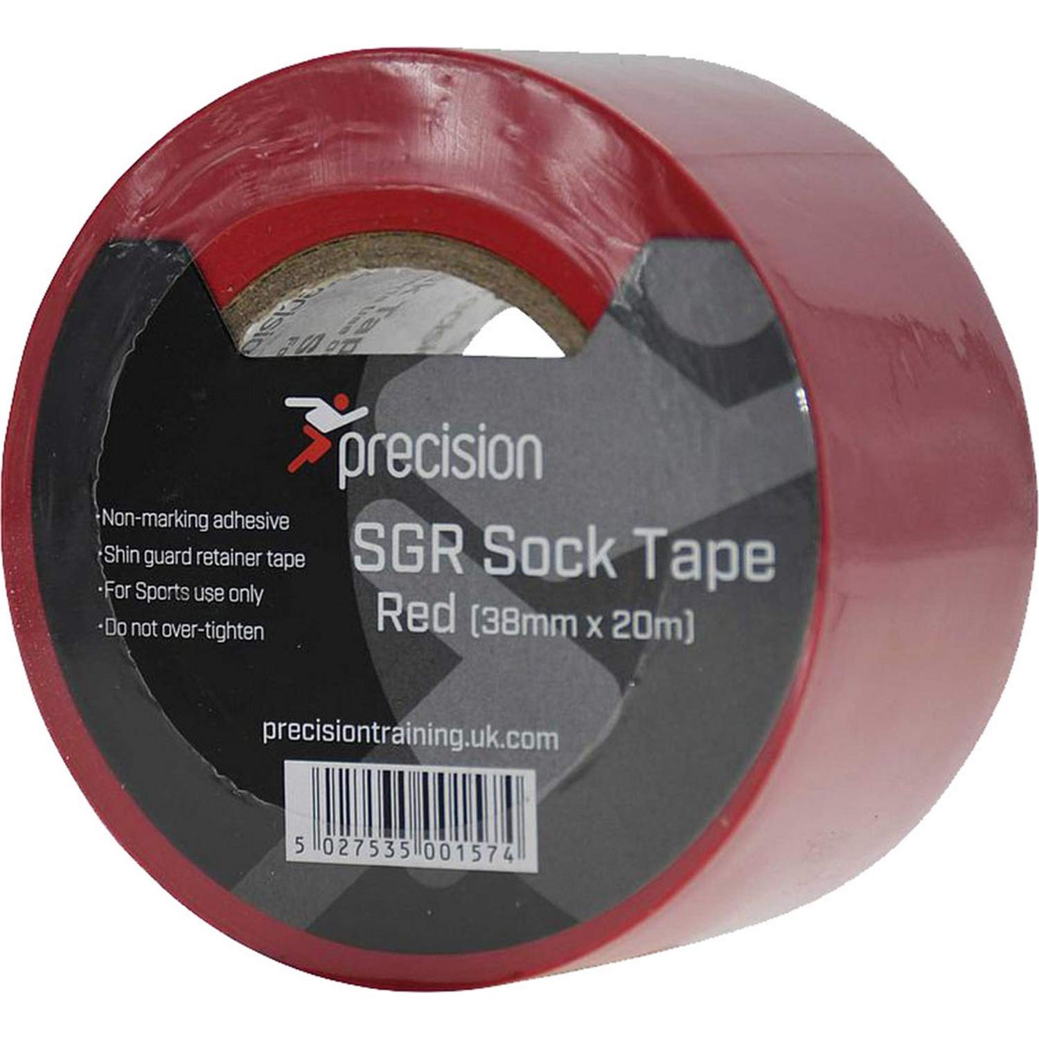 Precision Red Sgr Sock Tape 38Mm (Pack Of 5)