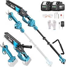 SEESII Electric Chainsaw 8-Inch High Branch Cutting Electric Shears