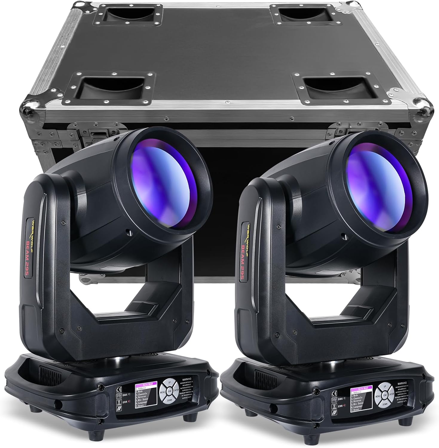Flight Case with 295W Moving Head Lights