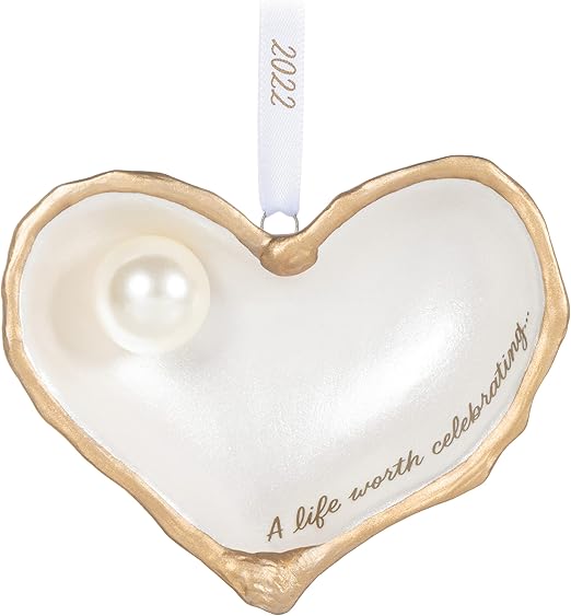 Amazon.com: Hallmark Keepsake Christmas Ornament 2022, Memorial Ornament, A Life Worth Celebrating, Porcelain : Home & Kitchen