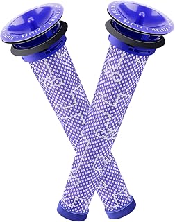 2Pack Replacement Pre Filters for Dyson - Whekeosh Vacuum Filter for Dyson V6 V7 V8 DC59 DC58 Replaces Part 965661 01