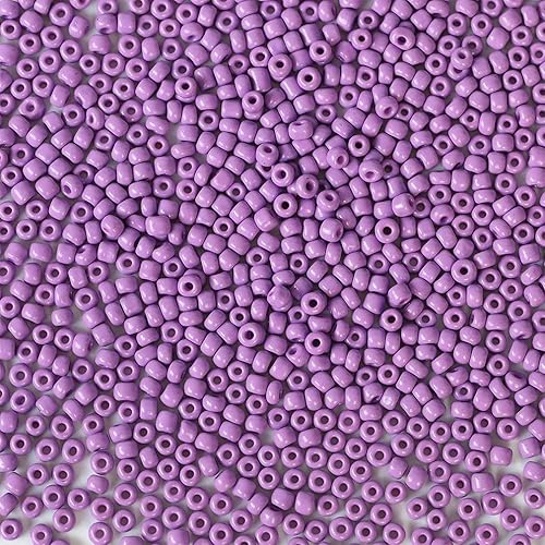 Vista 60 de Tamaño 6/0 - Cuentas de semillas de vidrio para manualidades de 0.157 in, cuentas blancas para la fabricación de joyas