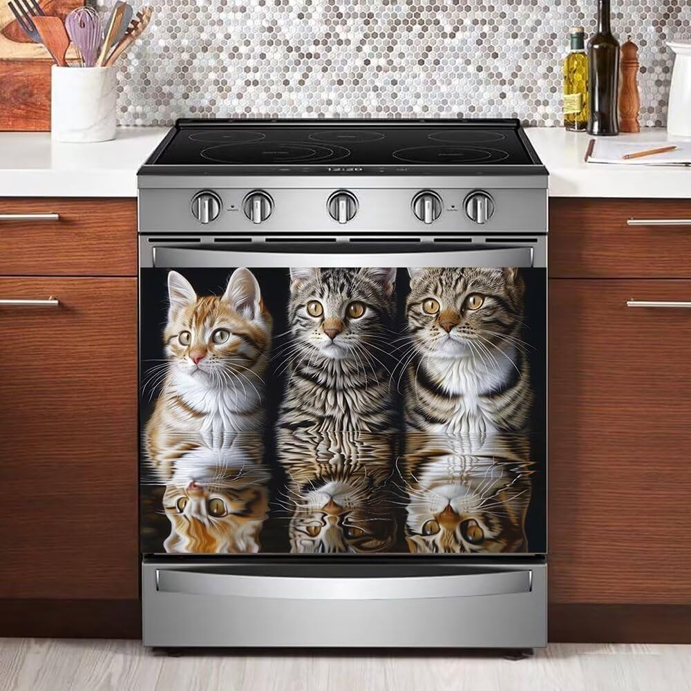 Halloween church dishwasher sticker magnets, jack-o'-lantern magnetic dishwasher door cover, horror Halloween refrigerator dishwasher magnetic decals, dishwasher front cover 23x17 Inch Magnetic