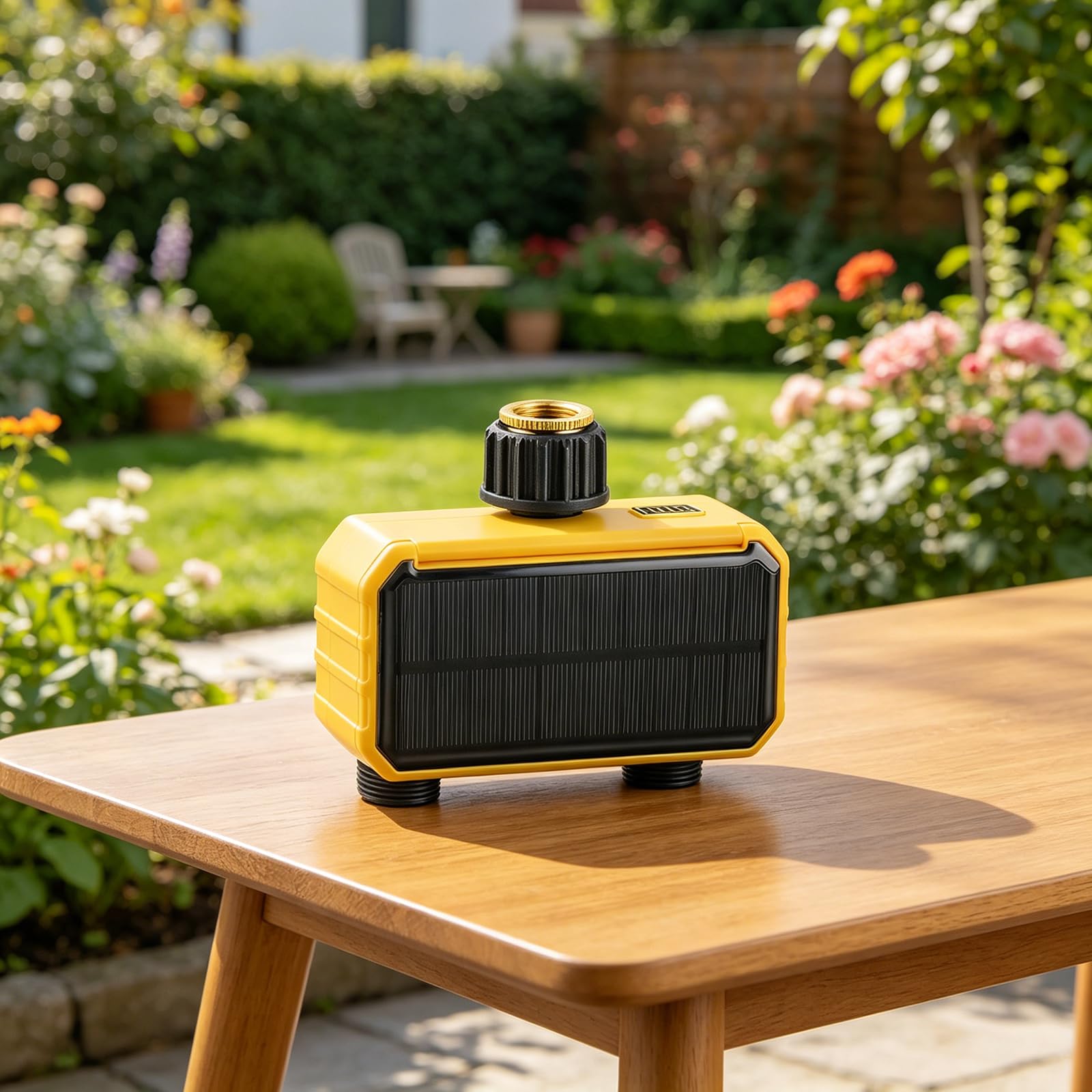 Dispositivo di irrigazione automatico per giardini con pianificazione esatta e robusto ABS Build Grass Irrigatore Timer