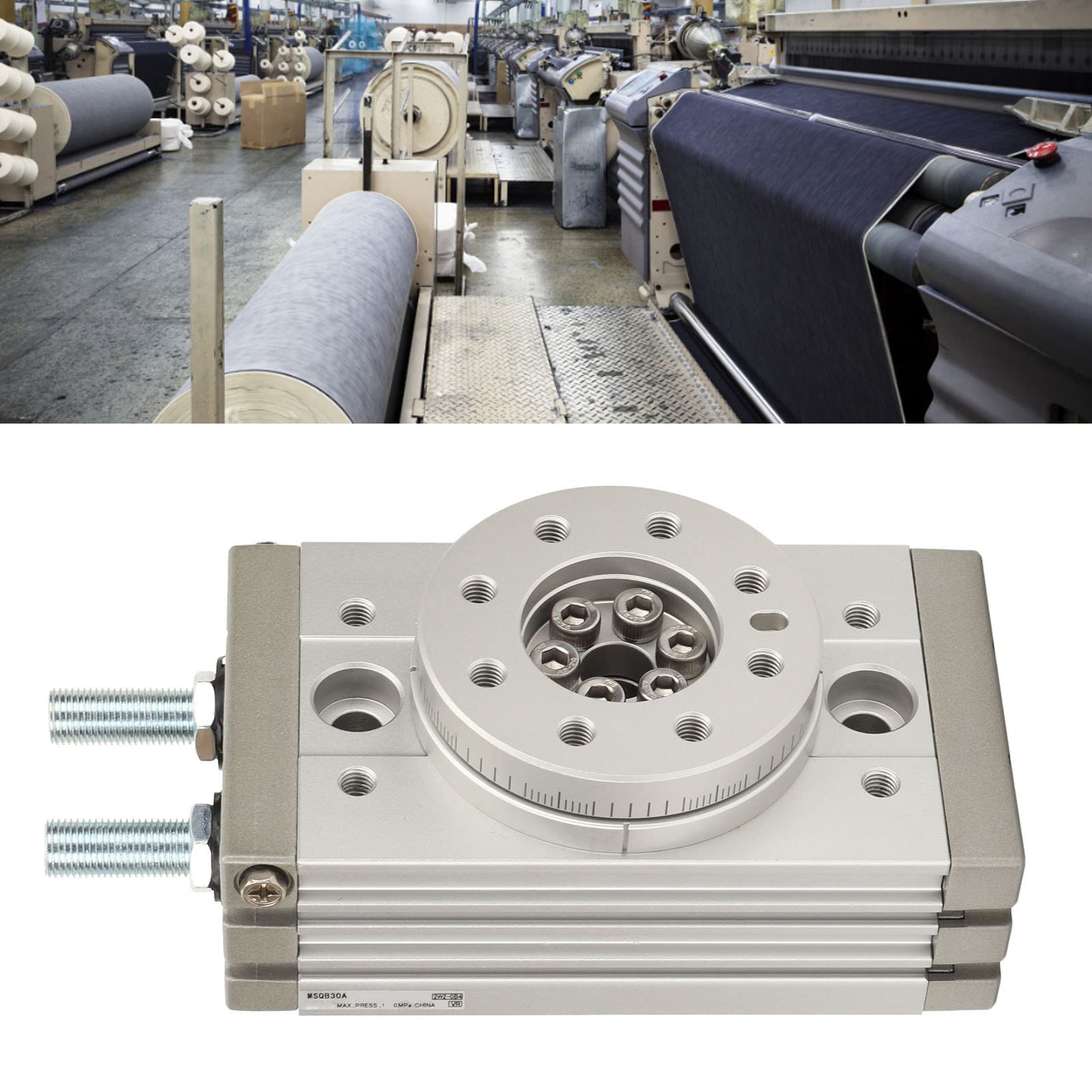 Attuatore Rotante Pneumatico MSQB-20A - Regolabile 0-190°, Lega Alluminio, Per Automazione - Foto 14