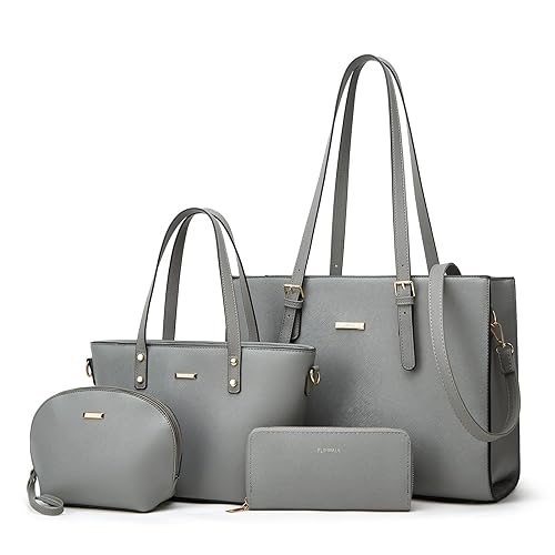 Women Fashion Synthetic Leather Handbags Tote Bag Shoulder Bag Top