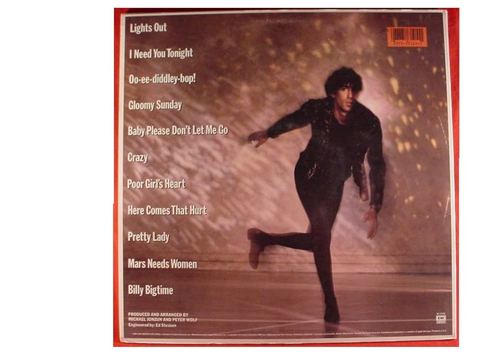 Peter Wolf 　Lights Out　アルバム 3bfa688e9caf09736639bc05b56b1d