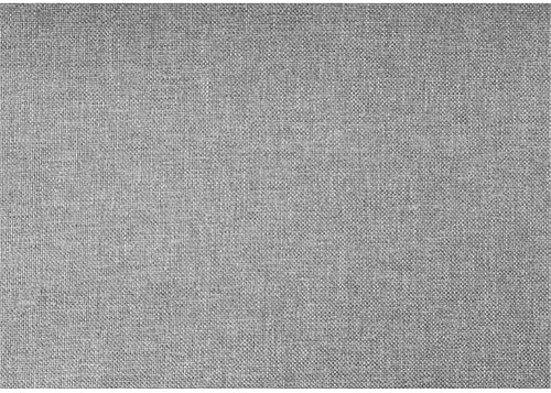 Miniatura 4 de Monarch Specialties I 6003F Cama de cabecero, tamaño matrimonial, dormitorio, tapizada, aspecto de lino, gris, de transición