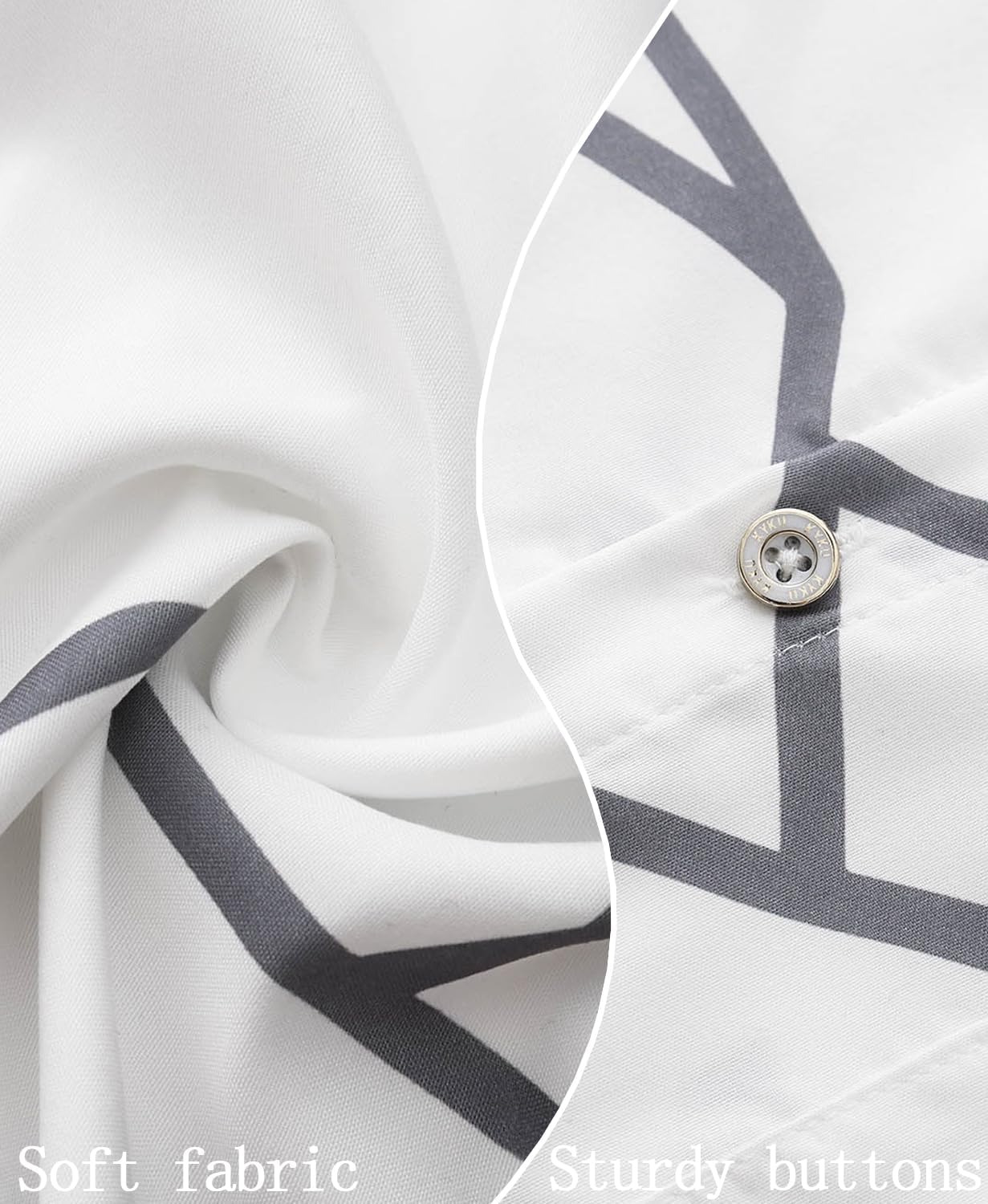 KYKU Hawaiian Shirts for Men Short Sleeve Casual Button Down Tropical Summer Beach Shirt with Pocket - Image 7