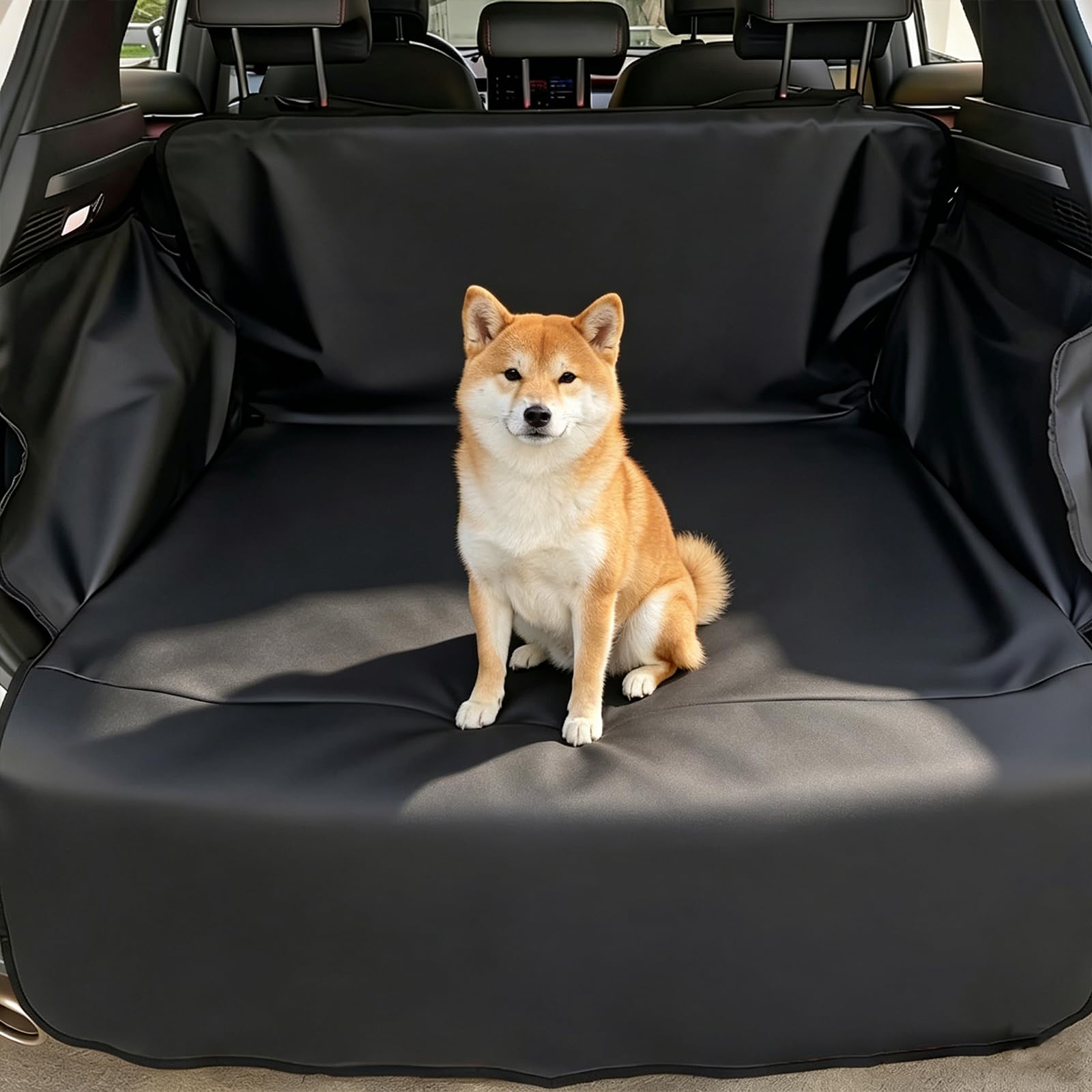 de Maletero para Perros, Universal Impermeable y Antideslizante con Protección Lateral y Parachoques, Antiarañazos Lavable, Resistente y Duradero para Coche, SUV y Camión