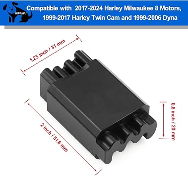 Double-Headed Cam Locking Tool Compatible with 1999-2017 Harley Twin Cam, 1999-2006 Dyna Models, 2017-2024 M8 Milwaukee 8 Motors