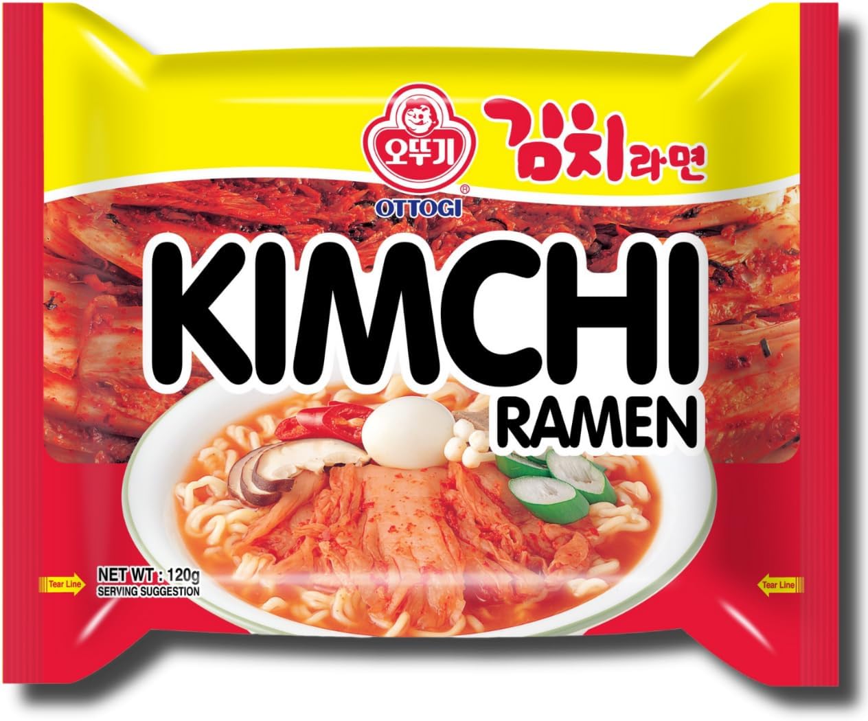 Ottogi Kimchi Ramen 125.0 grams