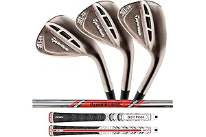 TaylorMade Milled Grind Hi-Toe 2 RAW Wedge Set: Precision and Control for Expert Golfers