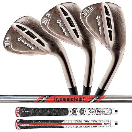 TaylorMade Milled Grind Hi-Toe 2 RAW Wedge Set: Precision and Control for Expert Golfers