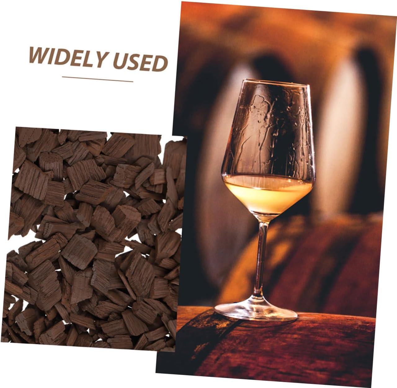 1pack French Oak Chips Heavy for Wine Enhancement for Home Brewing and Wine Making Supplies