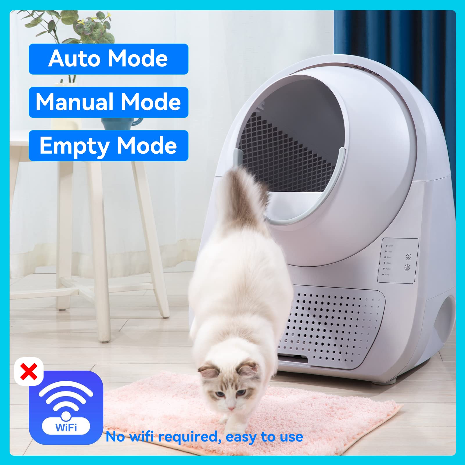 Buy CATLINK Self Cleaning Cat Litter Box, Automatic Cat Litter Box